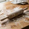 Holz Teigroller Drehbar 46 cm Ø 6,5 cm Küchenroller Produktbild-Vorschau 8