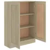 vidaXL Bücherschrank Sonoma-Eiche 82,5x30,5x115 cm Produktbild-Vorschau 4