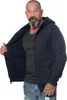 ROCK-IT Apparel Herren Winter Zipper Hoodie, Kapuzenjacke, Produktbild-Vorschau 4