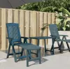vidaXL Sonnenliege Kunststoff Grün, Vertikal 60 x 114 x 110 Produktbild-Vorschau 1