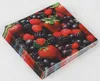 BURI 24x 20er Packung Servietten 33x33cm 3-Beeren Früchte Produktbild-Vorschau 3