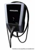 A wall-mounted electric vehicle charging station with its cable and plug. Produktbild-Vorschau
