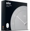 Braun BC06G-DCF Klassik Funkwanduhr 20 cm grau Produktbild-Vorschau 4