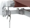 vidaXL Markise Manuell mit LED Braun 500x350 cm Produktbild-Vorschau 7