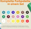 7 Artists Textilfarben Set – 18x20 ml Cat Acrylfarben für Produktbild-Vorschau 5
