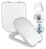 WC Sitz - Toilettensitz Slim - Weiß - 44,5 Cm X 35 Cm - Produktbild-Vorschau 1