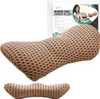 Orthopädisches Lendenkissen aus Memory Foam BRAUN - Produktbild-Vorschau 1