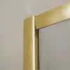 Duschabtrennung für Nische 130 cm gebürstetes Gold, Fest- Produktbild-Vorschau 6