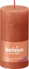 Bolsius Rustik Stumpenkerze Herbstliches Orange 100/50mm Produktbild-Vorschau 1