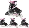 NH10905 4-in-1-Inline-Skates mit rosa LED-Größe M (35–38) Produktbild-Vorschau 8