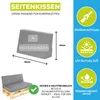 Pillows24 - Poduszka na palety ze zdejmowaną poszewką - Podgląd zdjęcia produktu 3