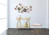 Mauro Ferretti Hocker Herz gold rosa 50x37,5x51,5 cm Produktbild-Vorschau 7