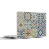 MuchoWow® Laptop Aufkleber Sticker Cover Vintage - Blumen - Produktbild-Vorschau 1