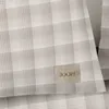 bettwaesche bettgarnitur kariert creme flanell Produktbild-Vorschau