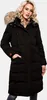Marikoo Damen Winterjacke Langer veganer Parka Warm Stepp Produktbild-Vorschau 2