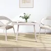 Tischplatte Weiß 100x50x2,5 cm Massivholz Kiefer Rechteckig Produktbild-Vorschau 2