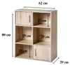 Calicosy - scaffale di stoccaggio 6 scomparti e 2 porte Anteprima dell’immagine prodotto 5