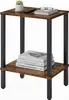 Relaxdays Bijzetter, industriële stijl, 2 niveaus, Productafbeelding-voorbeeld 1