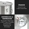 Gärkeller Pro XL cuve de fermentation 60 litres, vanne de Voir les images du produit 7