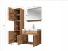 A diagram of a bathroom vanity set with dimensions indicated by measurement lines and text. Náhled obrázku produktu