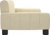 vidaXL Pelíšek pro psy Cream 70x45x30 cm Látka Náhled obrázku produktu 4