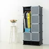 YZNAHRE Kleiderschrank 70 cm Breit Garderobenschrank Produktbild-Vorschau 1