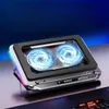 ZELURXX   RGB Laptop Kühlpad mit Doppelventilator Leise Produktbild-Vorschau 5