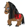 Pinata "Braunes Pferd" | 45 x 33 x 8 cm Produktbild-Vorschau 2