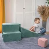 KiddyMoon Detské ihrisko Velvet vyrobené z peny so Náhľad obrázku produktu 3