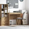 vidaXL Schreibtisch Artisan-Eiche 80 x 50 x 76 cm Produktbild-Vorschau 2