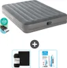 Intex Luftbett - 2 Personen - 152 x 203 x 30 cm - Grau - Produktbild-Vorschau 1