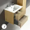 Alpenberger Badmöbel Set mit Waschbecken Gäste WC | Produktbild-Vorschau 6