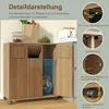 Szafka na śmieci z 3 przegrodami, 69,3 x 35 x 80,3 cm, Podgląd zdjęcia produktu 5