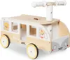 Véhicule en bois Bus pour enfants avec espace de rangement Voir les images du produit 10
