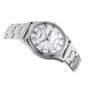 A silver Casio watch with a white face is shown against a white background. Produktbild-Vorschau
