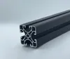 Aluprofil 40x40 Superleicht Nut 8, I-Typ (Schwarz eloxiert) Produktbild-Vorschau 1