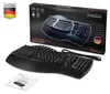 Perixx PERIBOARD-512 UK, Ergonomische USB-Tastatur, schwarz Produktbild-Vorschau 2