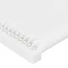 vidaXL Kopfteil mit Ohren Weiß 103x23x118/128 cm Kunstleder Produktbild-Vorschau 6