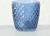 LS-LebenStil 4´er Set Glas Teelichthalter Retro Blau 7cm Produktbild-Vorschau 5