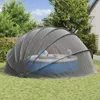 vidaXL Pool Dome Black 592 x 590 x 275 cm Náhľad obrázku produktu 3