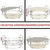 BBQ-Toro Kochsystem für Kamado Ø 39 cm, Edelstahl Produktbild-Vorschau 4