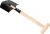 KOTARBAU® Feldspaten 60cm mit Holzstiel Kurzspaten Scharfe Produktbild-Vorschau 3