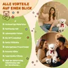 MONZANA® Teddybär L - XXXL 50-175cm Weiches Fell Schleife Produktbild-Vorschau 9
