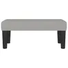 vidaXL Sitzbank Hellgrau 70x30x30 cm Stoff -  Sitzbänke Produktbild-Vorschau 4
