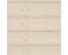A close-up view of a cream-colored pleated blind. Produktbild-Vorschau