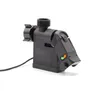 A black electronic water stop device is shown against a white background. Produktbild-Vorschau