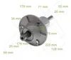 122 CM Messerspindel links Satz Alpina Castel Garden Dino Produktbild-Vorschau 2
