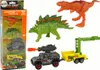 Dinosaurier-Set Auto-Rakete Anhänger Produktbild-Vorschau 1