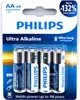 Philips Ultra Alkaline AA 4-pack LR06 Batterijen Produktbild-Vorschau 6