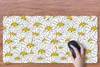 MuchoWow® Schreibtischunterlage Blumen - Weiß - Frühling Produktbild-Vorschau 4